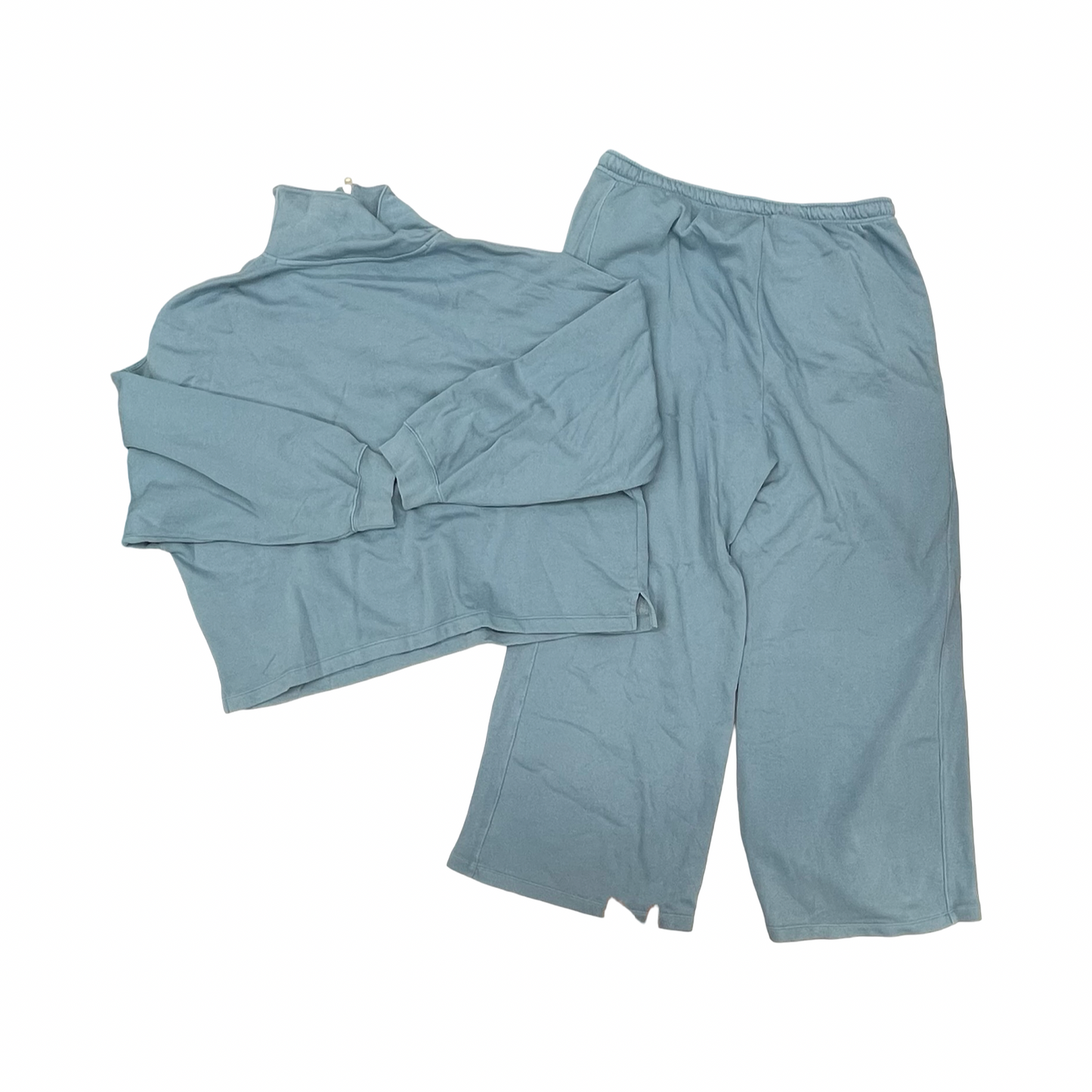 Lounge Set Pants By Gap In Blue, Size:Xl