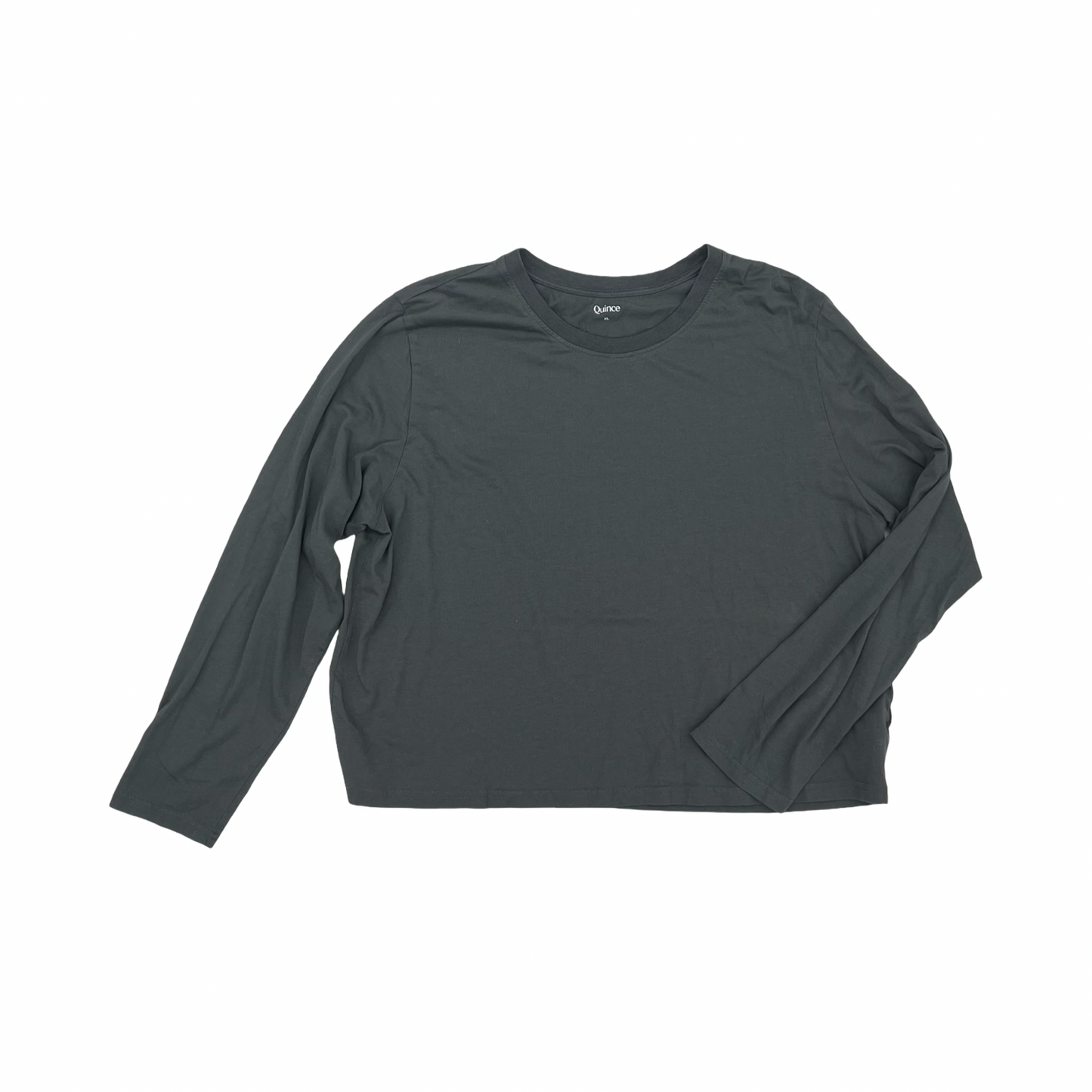 Top Ls By Quince In Grey, Size:Xl