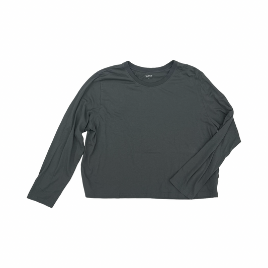 Top Ls By Quince In Grey, Size:Xl