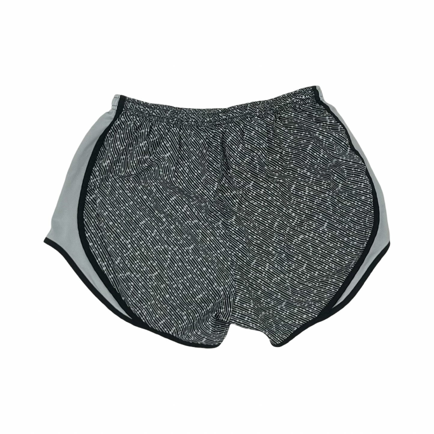 Athletic Shorts By Nike In Grey & White, Size:M