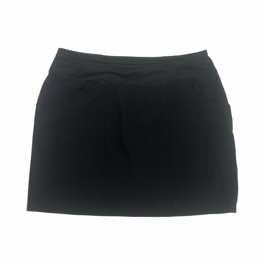 Athletic Skort By Clothes Mentor In Black, Size:1X