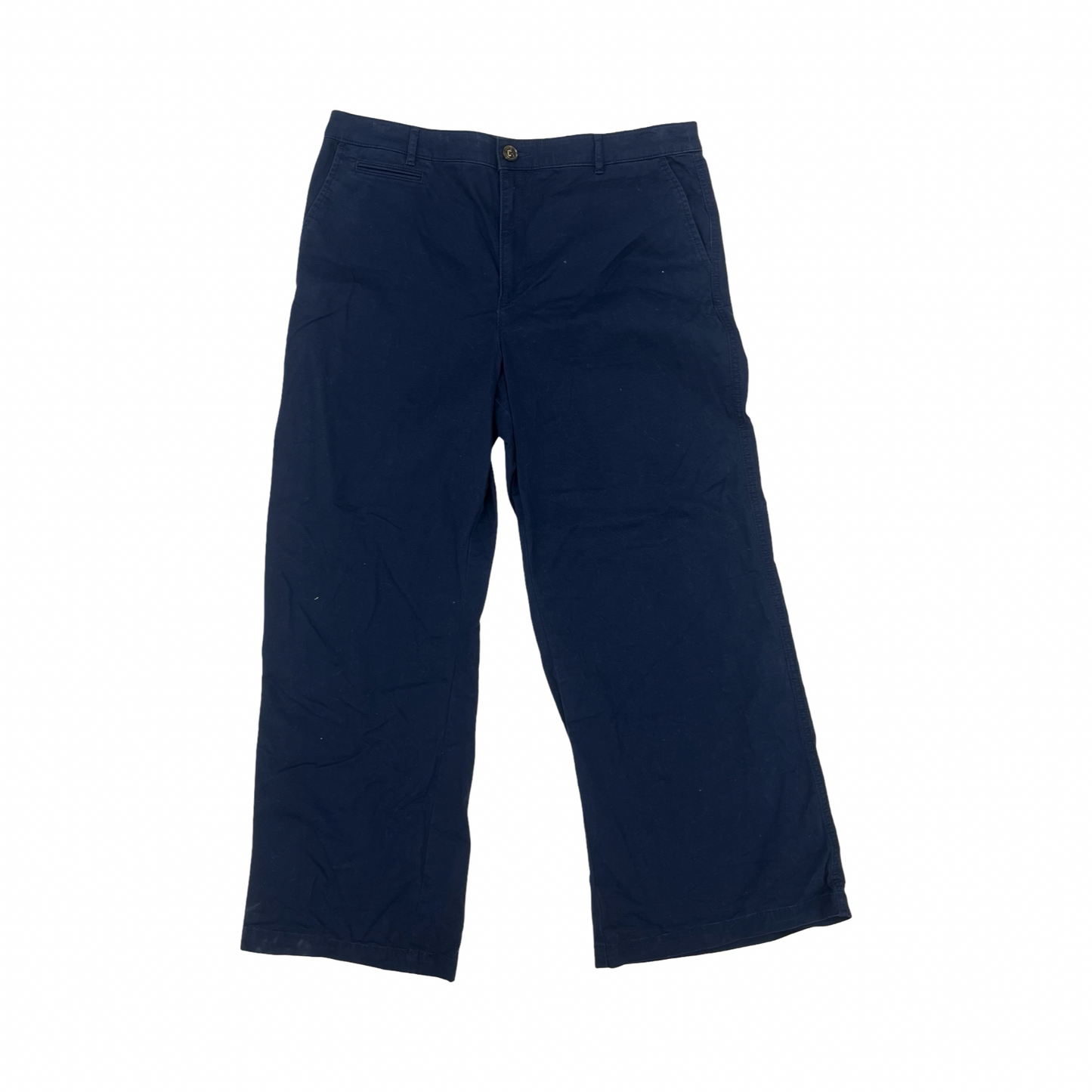 Pants Wide Leg By Loft In Navy, Size:16