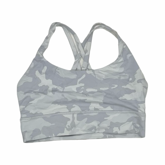 Athletic Bra By Lululemon In Camouflage Print, Size:M