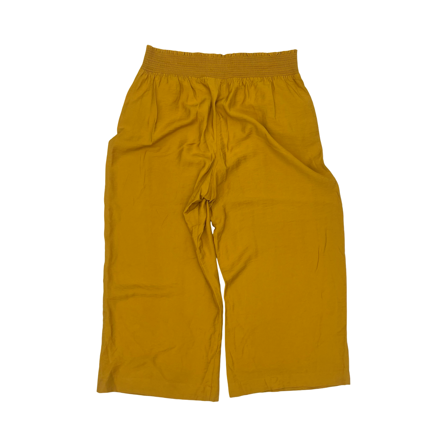 Pants Wide Leg By Simply Vera In Yellow, Size:Xl