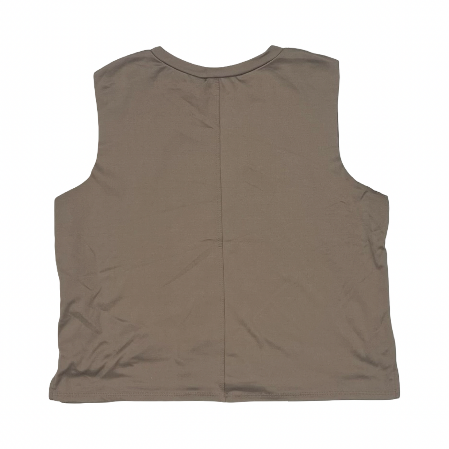 Athletic Tank Top By Cmf In Brown, Size:S