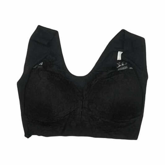 Bralette By Cme In Black, Size:L