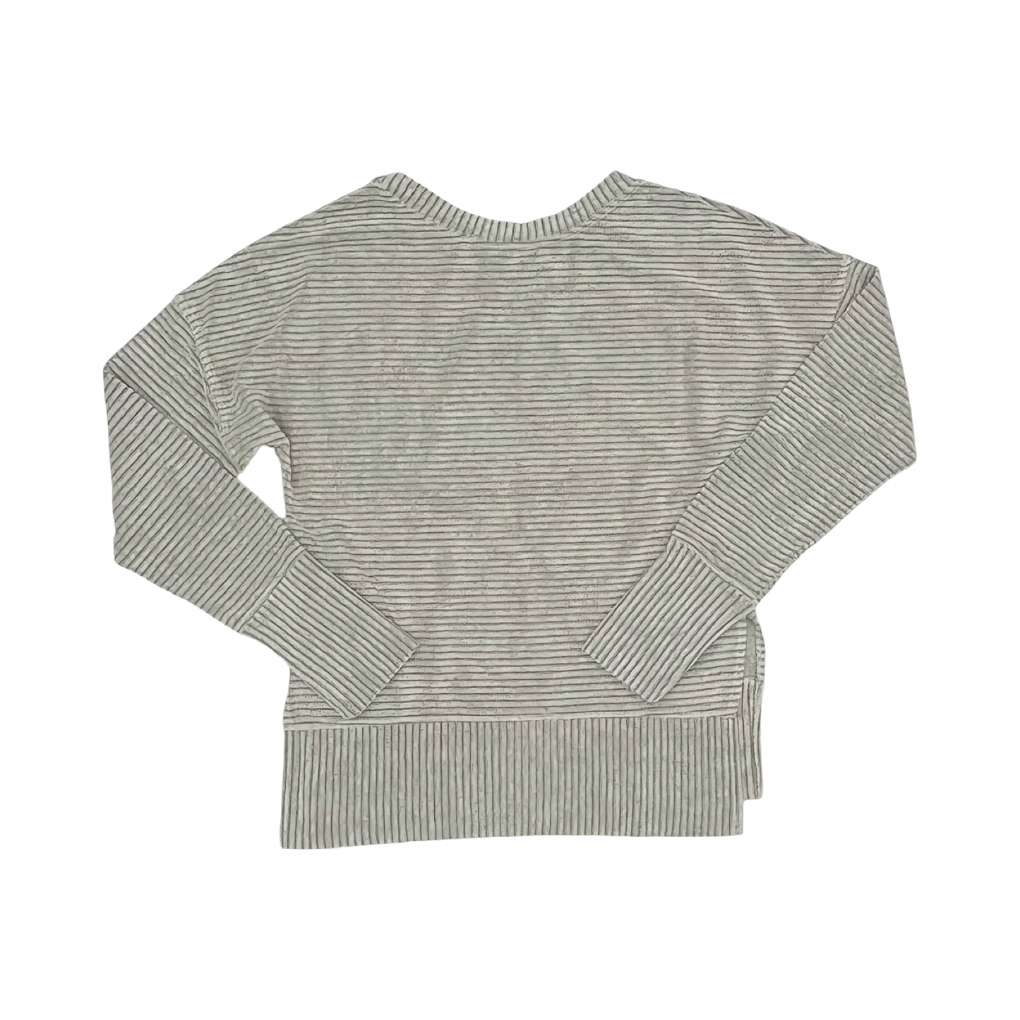 Athletic Top Ls Crewneck By Glyder In Grey, Size:S