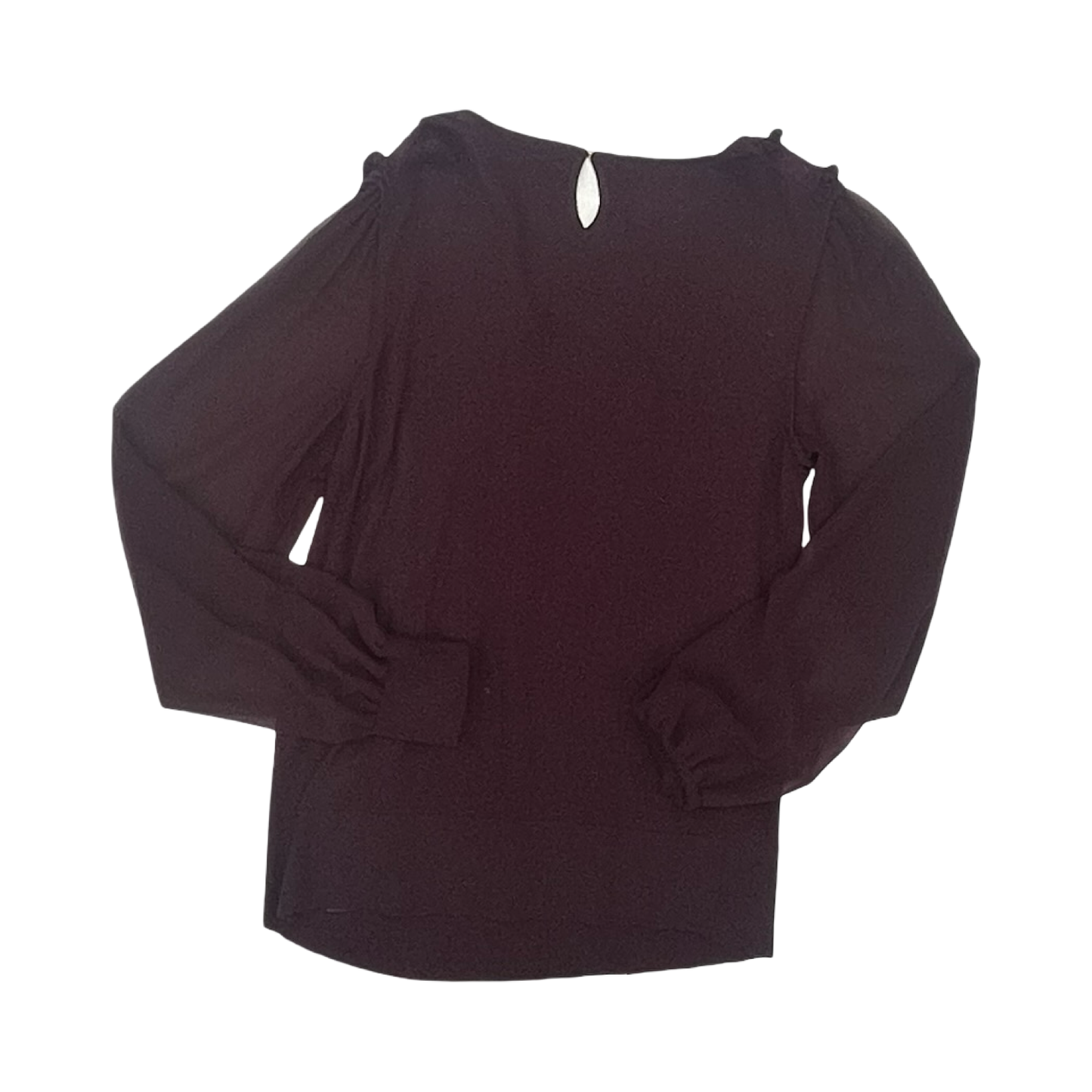 Blouse Ls By White House Black Market In Purple, Size:M