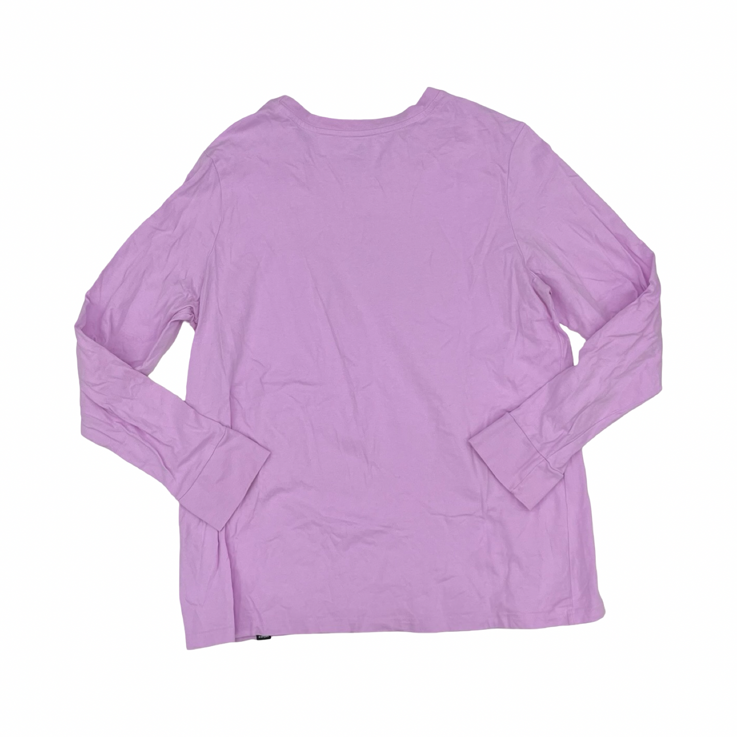 Athletic Top Ls Crewneck By Adidas In Purple, Size:1X