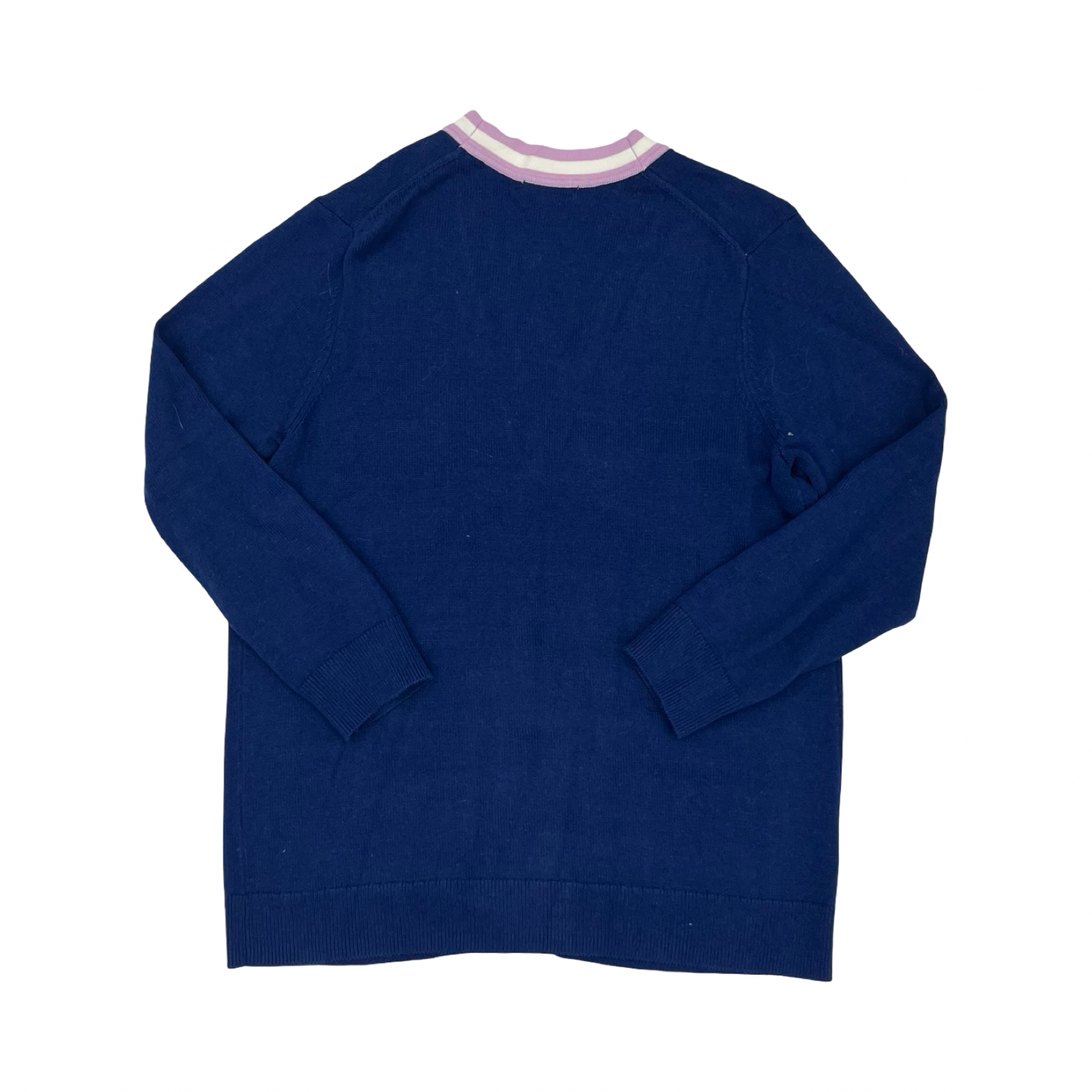 Sweater Cardigan By On 34Th In Blue, Size:M