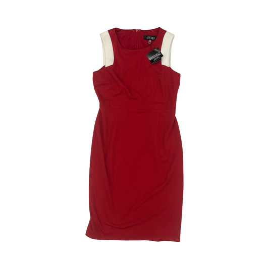 Dress Work By Kasper In Red, Size:Xs