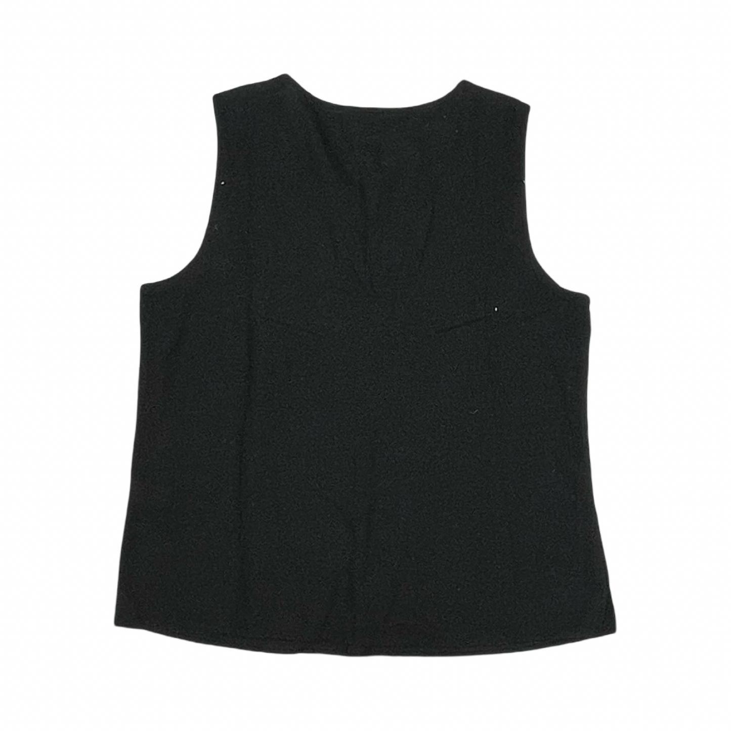 Blouse Sleeveless By Talbots In Black, Size:Lp