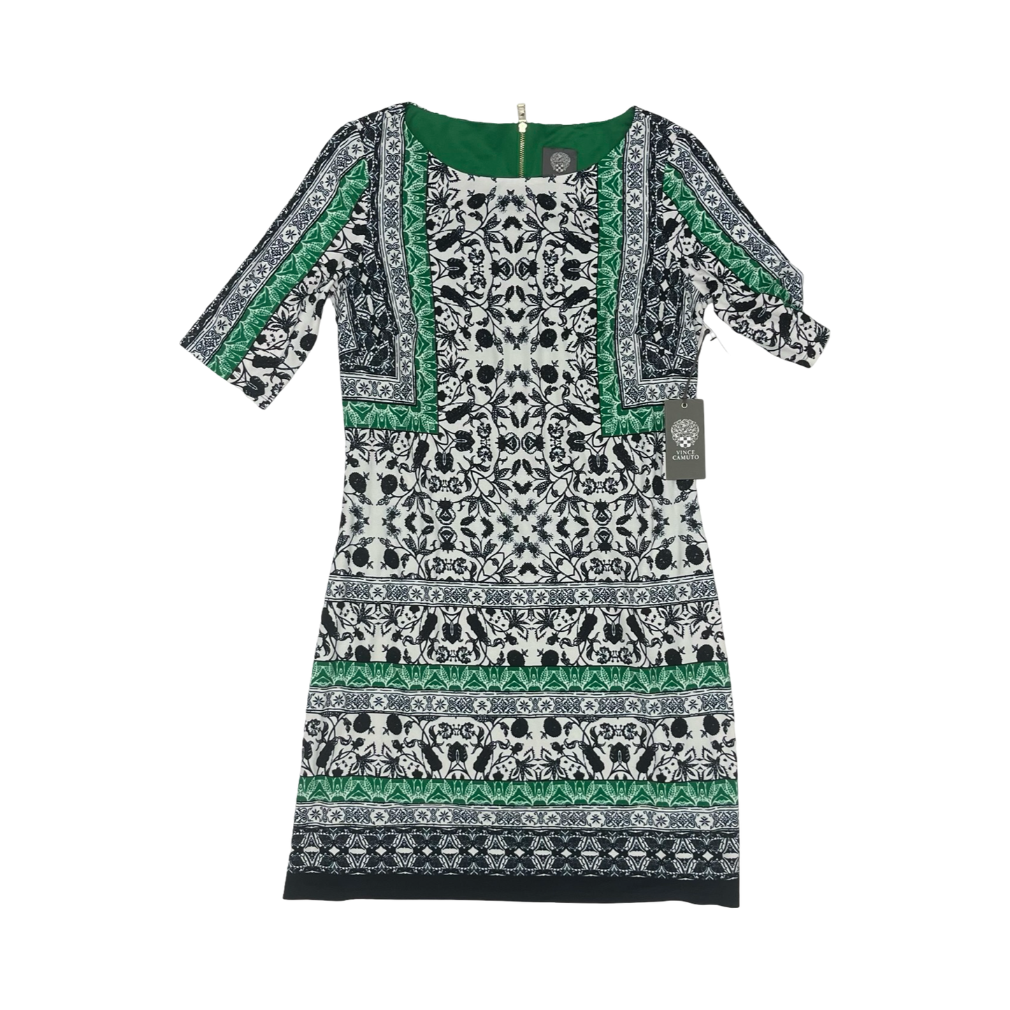 Dress Party Short By Vince Camuto In Blue & Green, Size:6