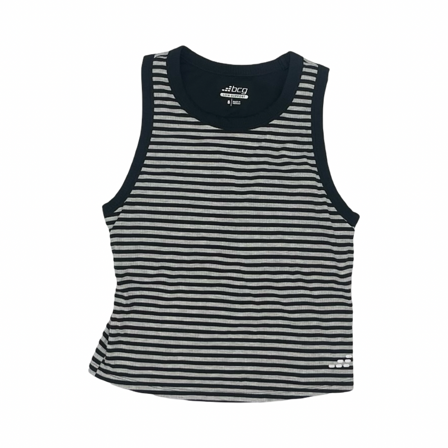 Tank Top By Bcg In Black & Grey, Size:S