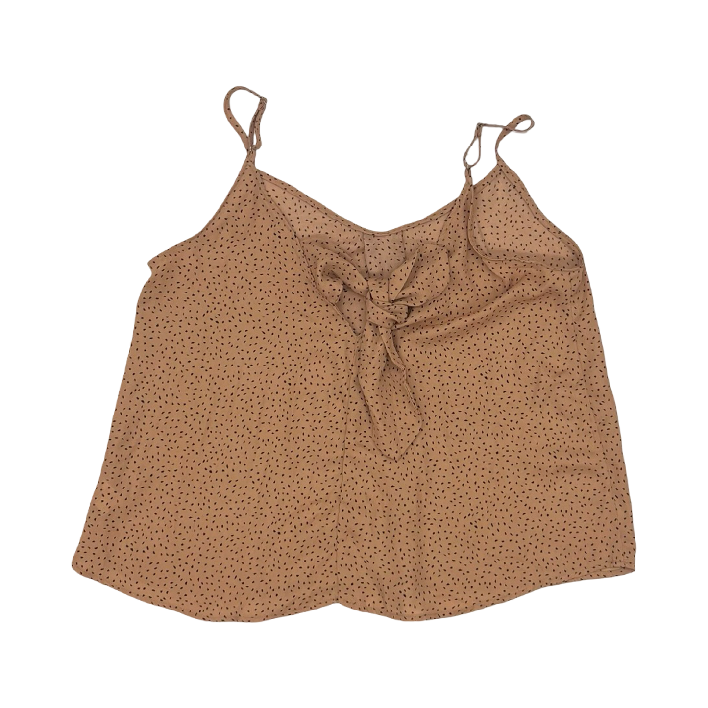 Top Sleeveless By Lush In Tan, Size:S