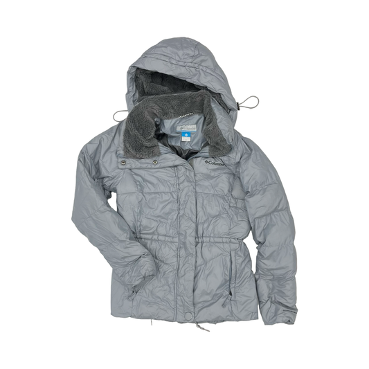 Coat Puffer & Quilted By Columbia In Grey, Size:Xs