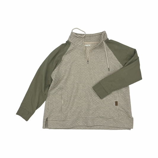 Sweatshirt Collar By Maurices In Green, Size:Xxl