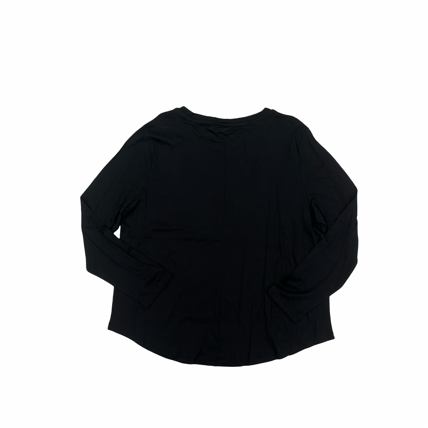 Top Ls Basic By Loft In Black, Size:Xxl
