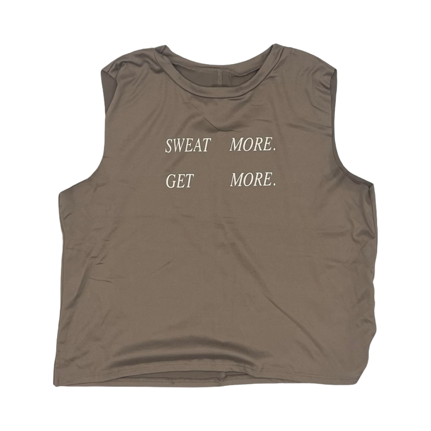 Athletic Tank Top By Cmf In Brown, Size:S