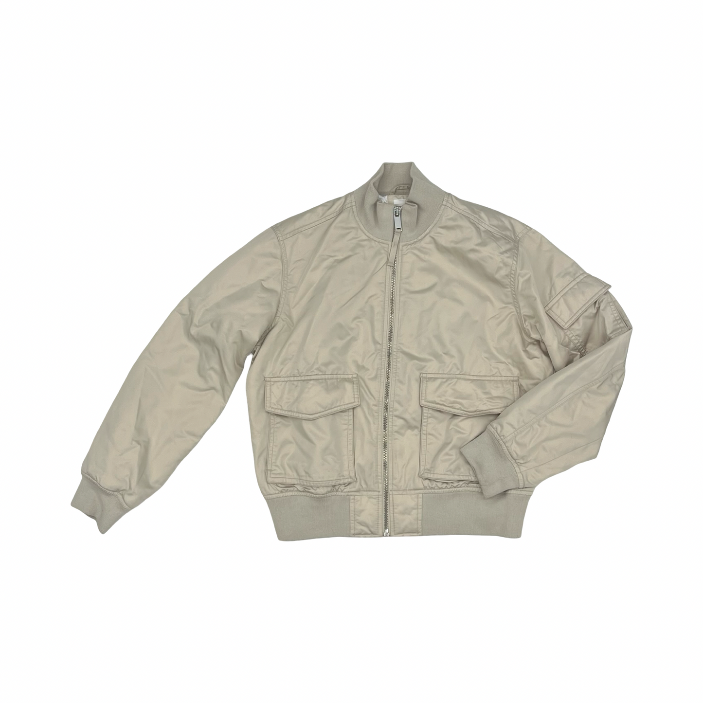 Jacket Puffer & Quilted By Gap In Tan, Size:Sp