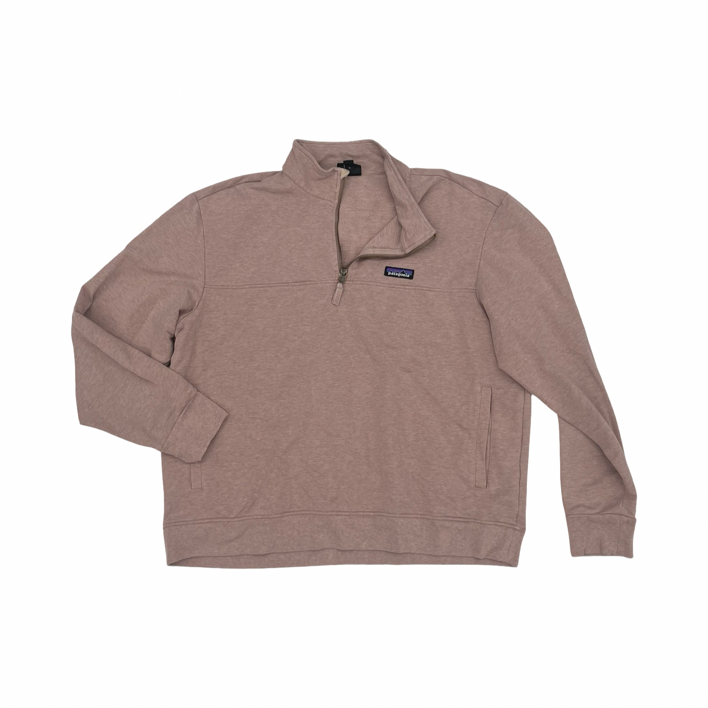 Sweatshirt Collar By Patagonia In Tan, Size:Xl