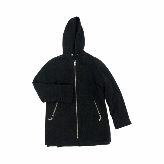 Coat Wool By Gallery In Black, Size:Xs