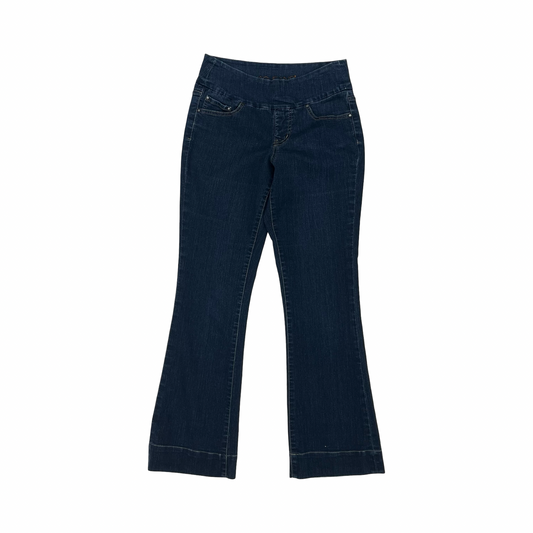 Jeans Flared By Jag In Blue Denim, Size:8