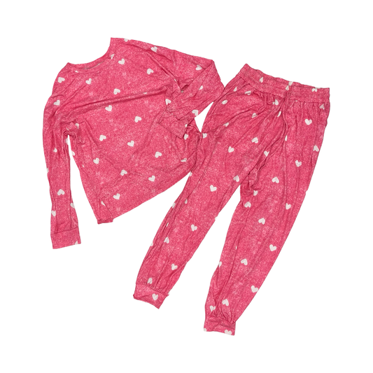 Pajamas 2Pc By Clothes Mentor In Pink, Size:L