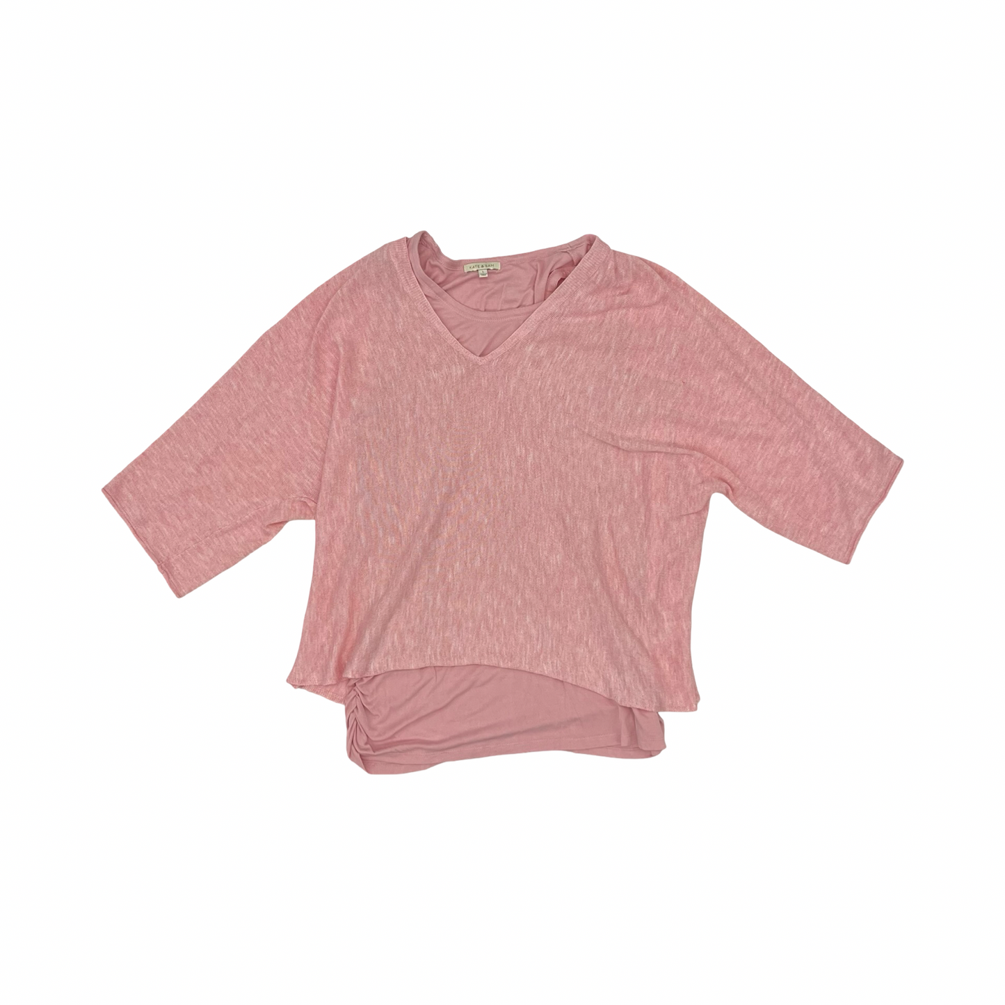 Top Ss By Clothes Mentor In Pink, Size:L