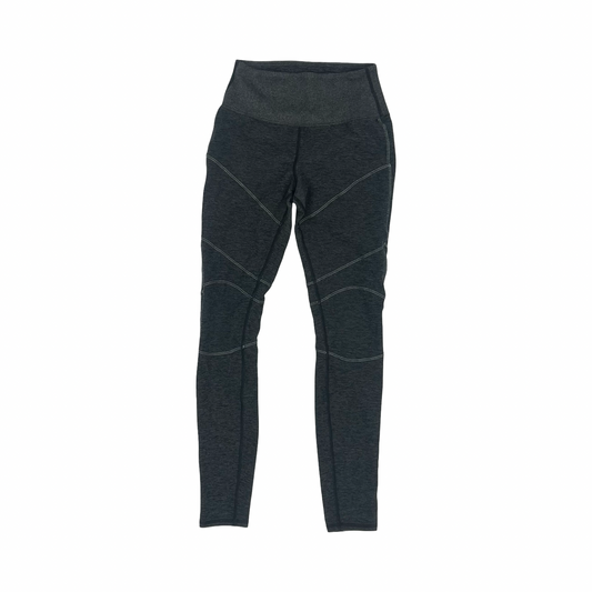 Athletic Leggings By Alo In Grey, Size:S