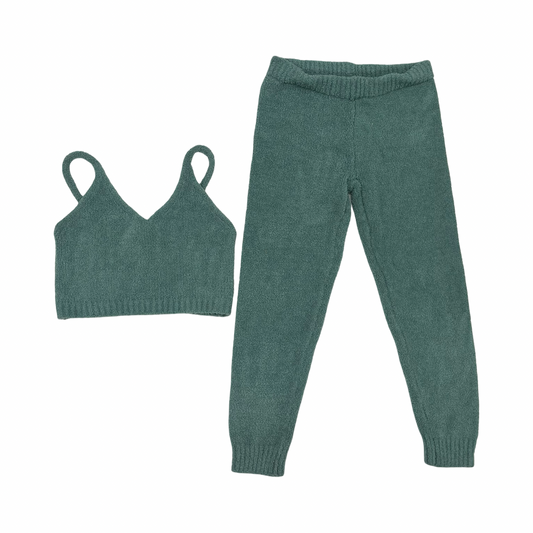 Lounge Set Pants By Fashion Nova In Green, Size:L