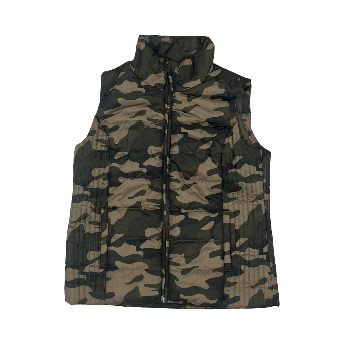 Vest Puffer & Quilted By New York And Co In Camouflage Print, Size:M