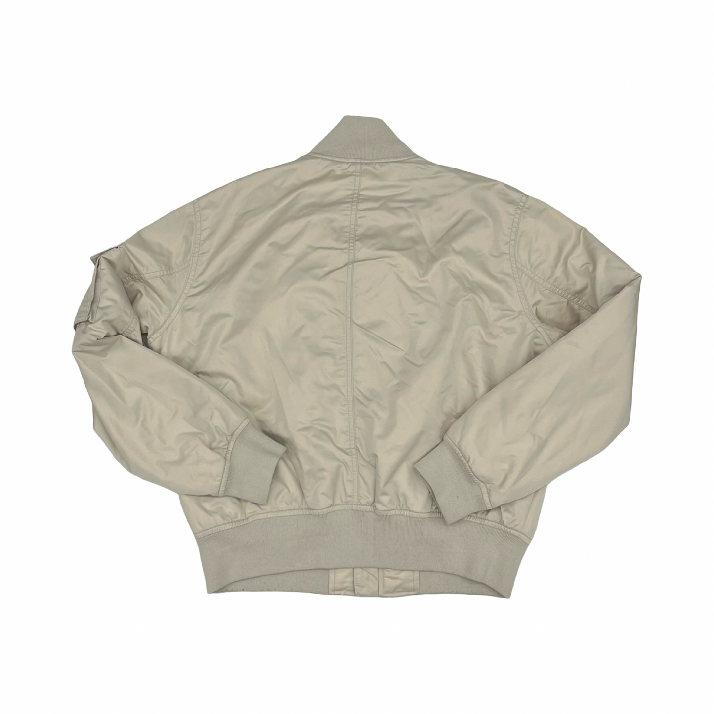 Jacket Puffer & Quilted By Gap In Tan, Size:Sp