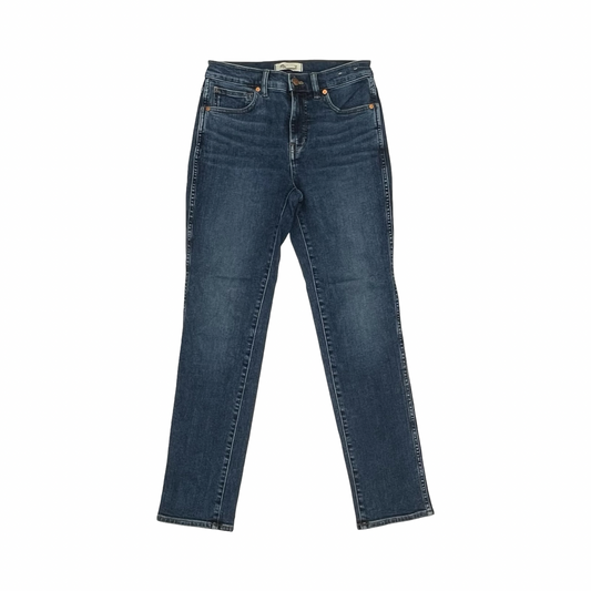 Jeans Boot Cut By Madewell In Blue Denim, Size:4