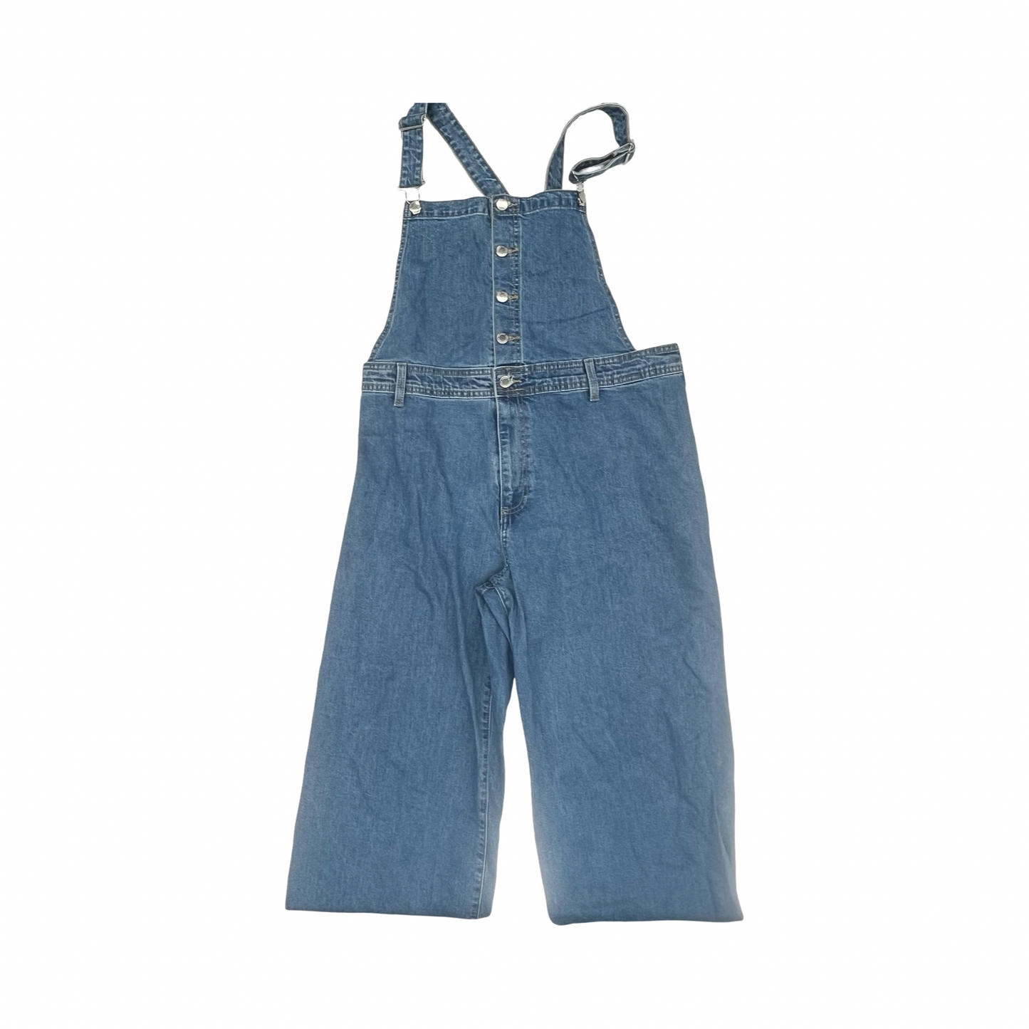 Overalls By Universal Thread In Blue Denim, Size:16