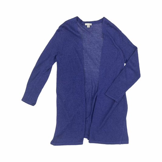 Cardigan By J. Jill In Blue, Size:Xsp