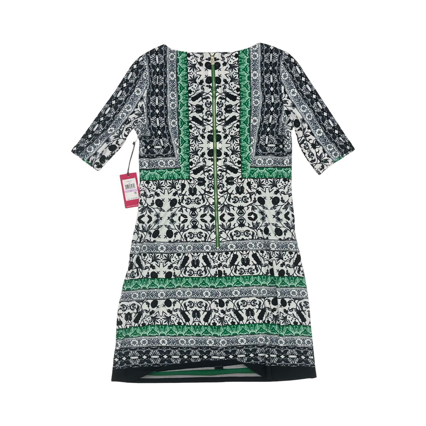 Dress Party Short By Vince Camuto In Blue & Green, Size:6