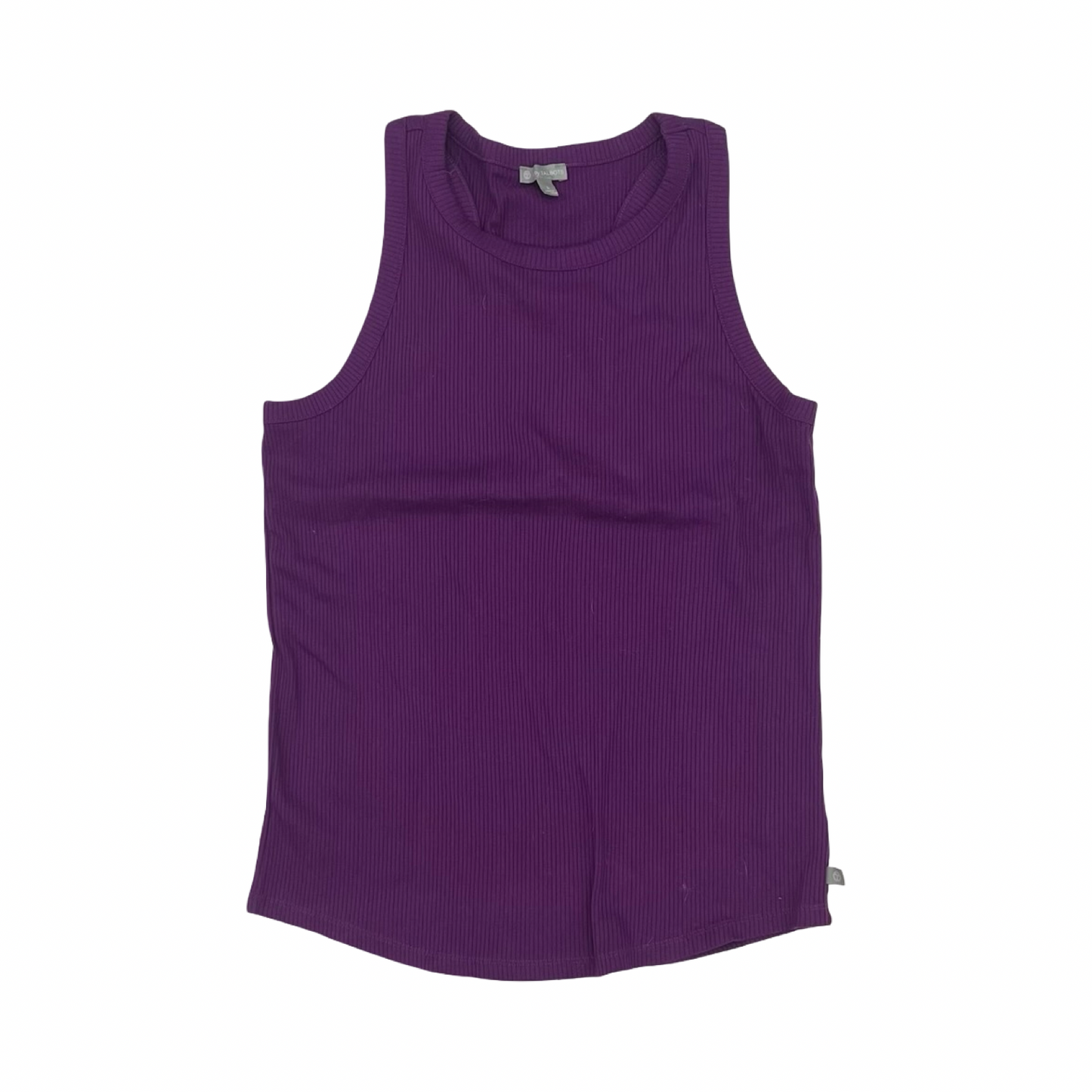 Tank Top By Talbots In Purple, Size:L