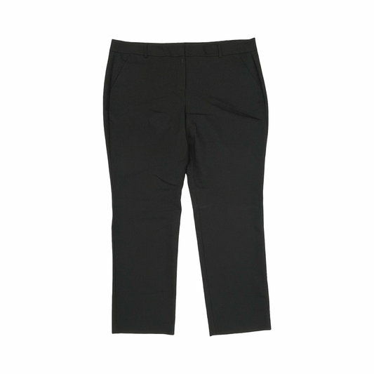 Jeans Straight By Lee In Black Denim, Size:18