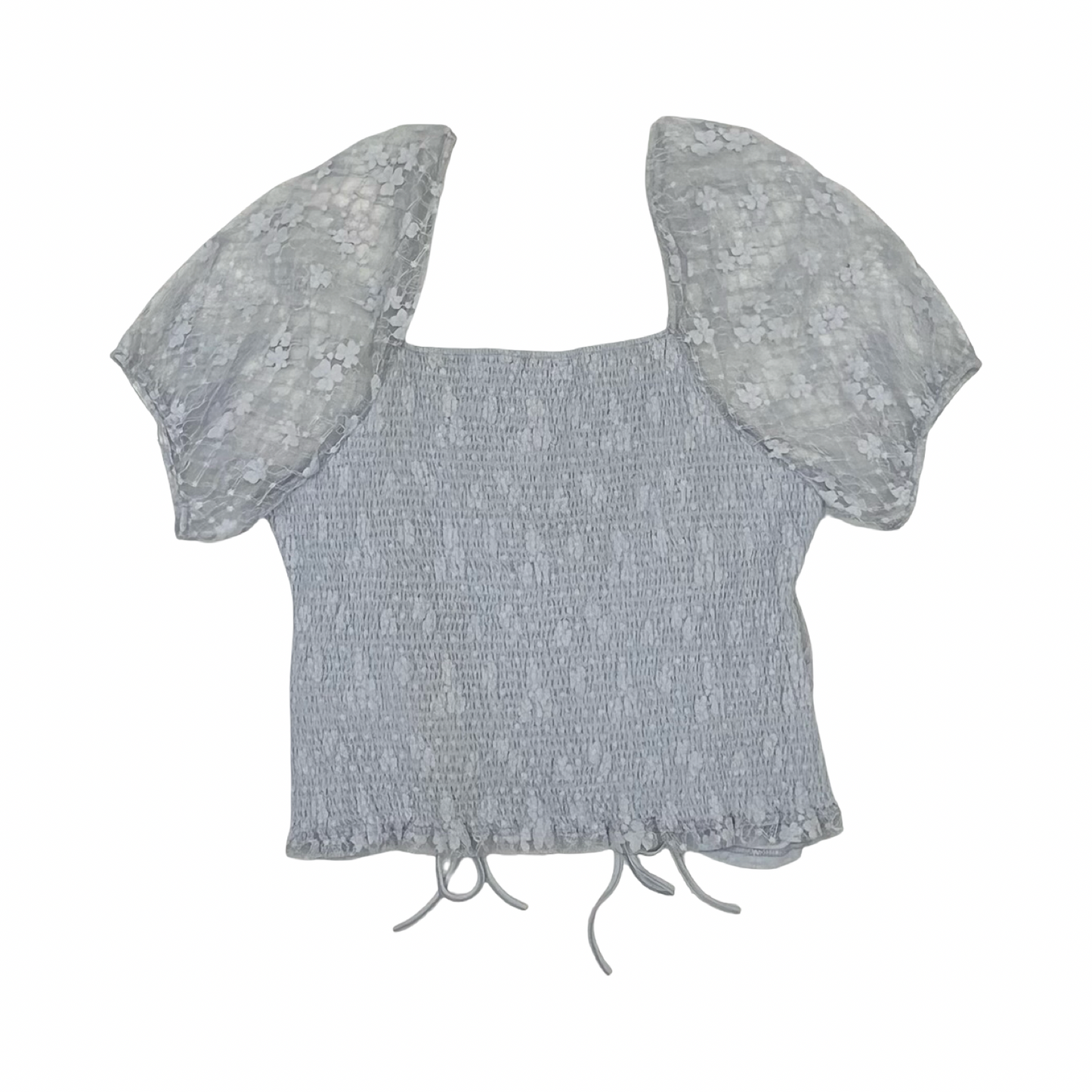 Blouse Ss By Cato In Blue, Size:1X