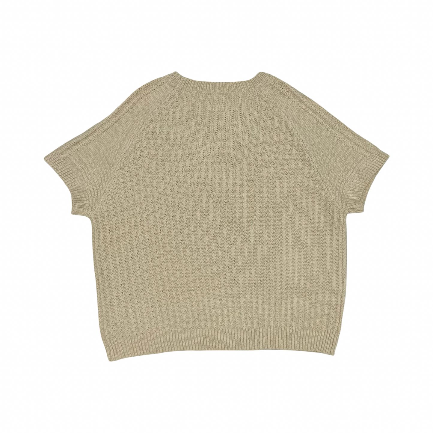 Sweater Ss By Bibi In Tan, Size:L
