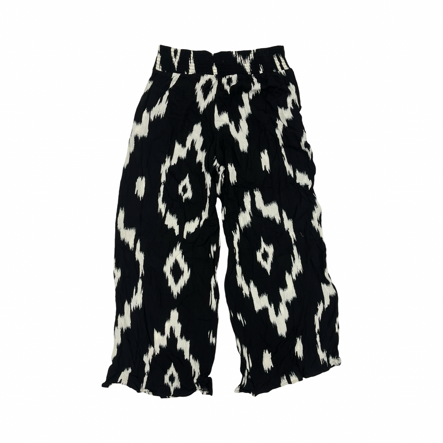 Pants Wide Leg By Maurices In Black & Cream, Size:M