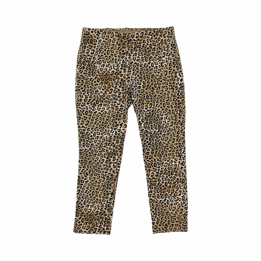 Pants Leggings By Chicos In Animal Print, Size:10