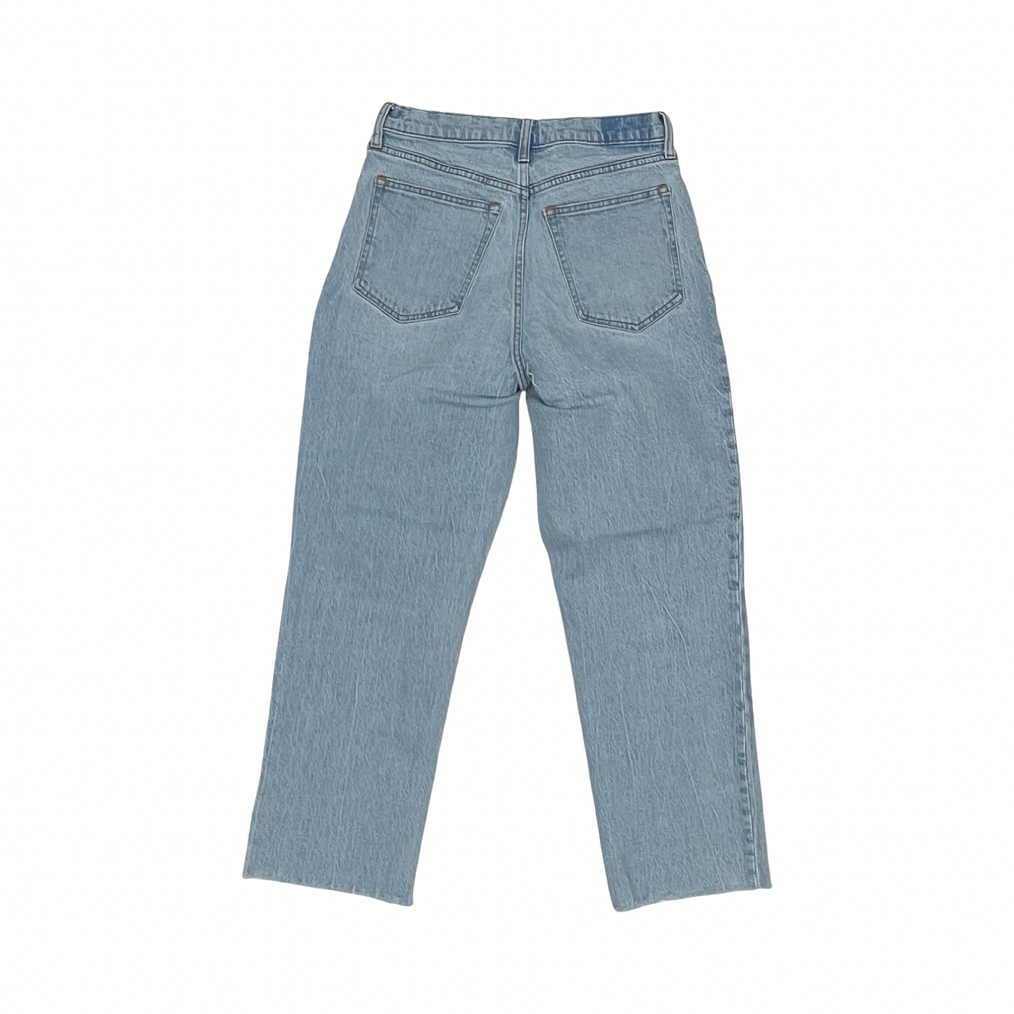 Jeans Straight By Abercrombie And Fitch In Blue Denim, Size:10