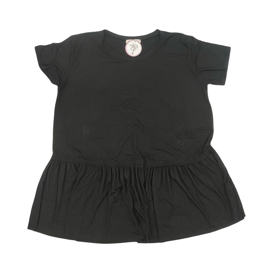 Top Ss By Entro In Black, Size:1X