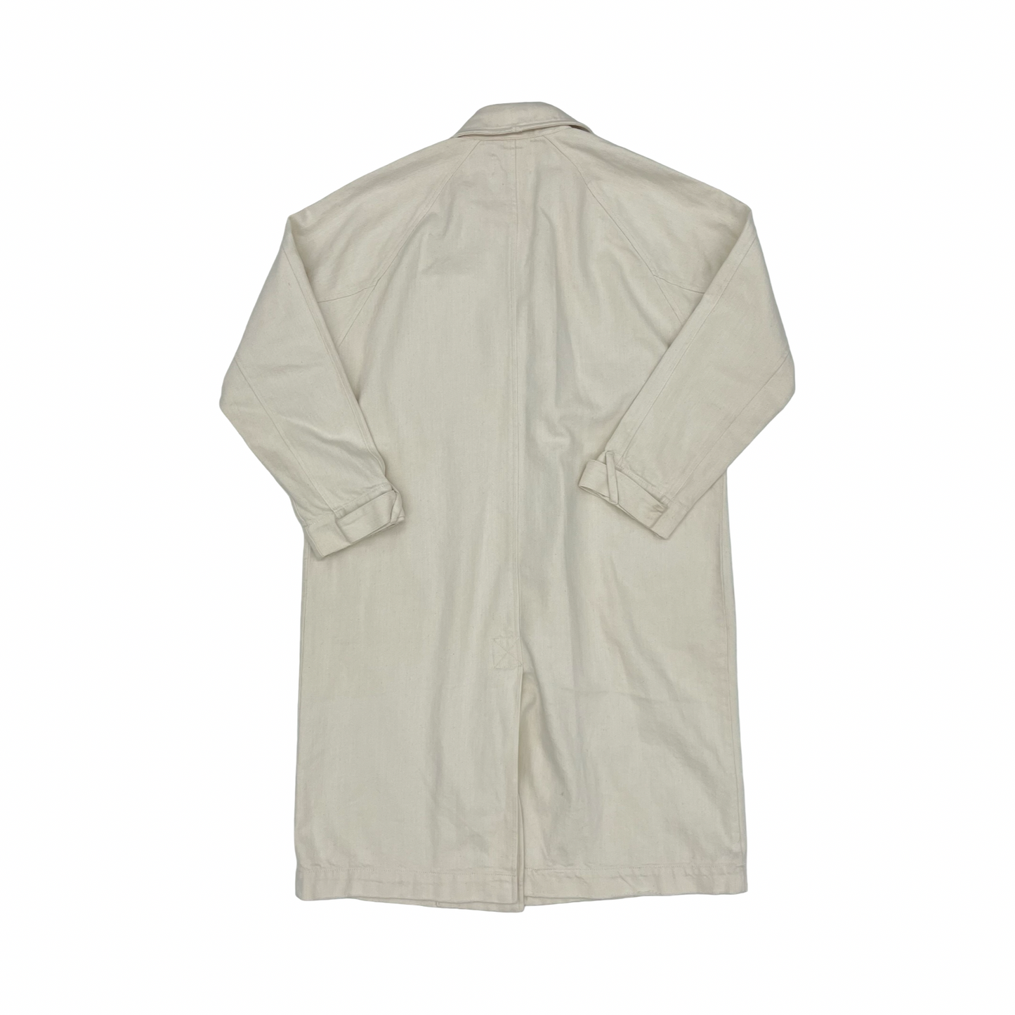 Jacket Denim By Pilcro In Cream Denim, Size:Xs