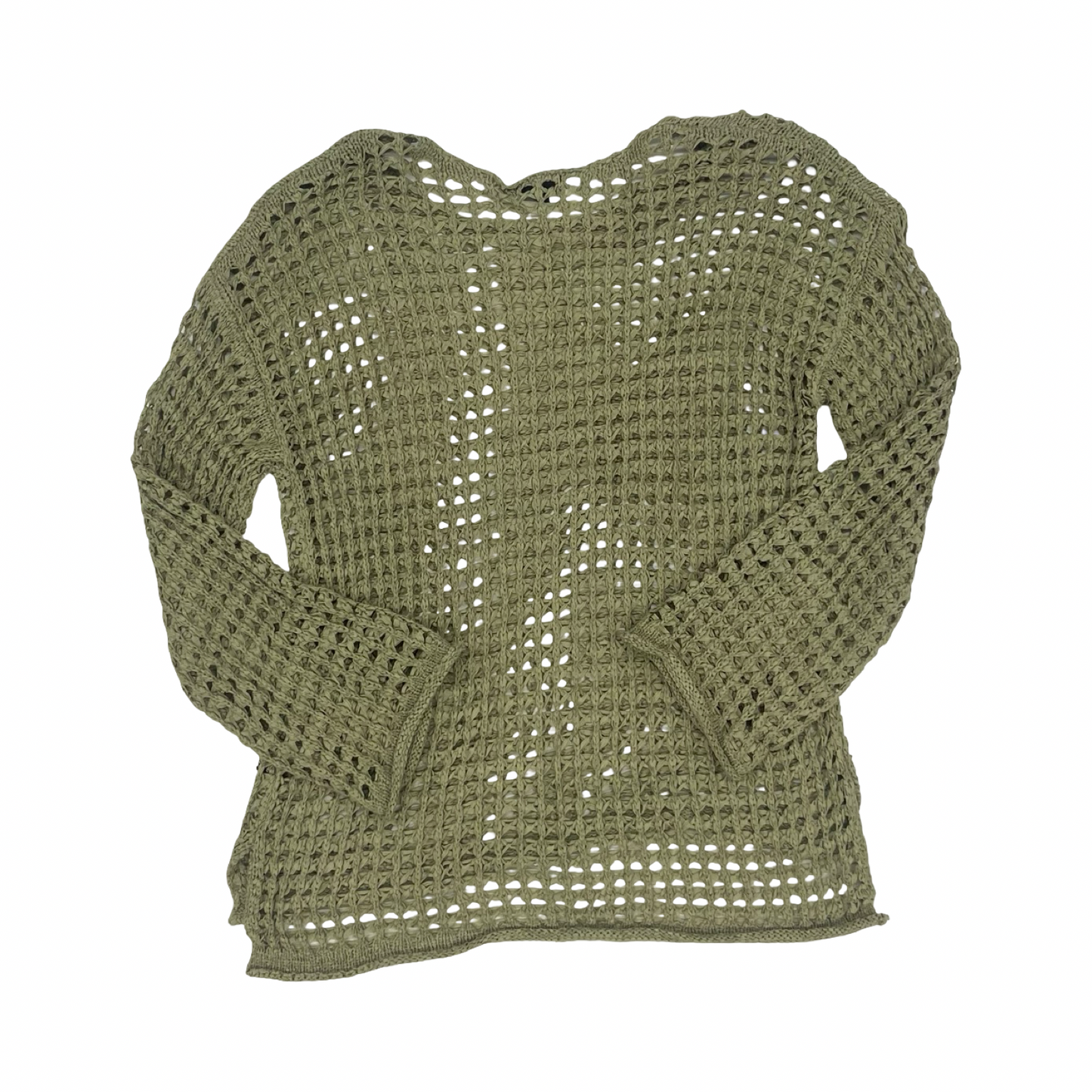 Sweater By Blu Pepper In Green, Size:M
