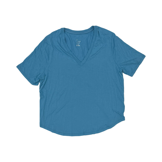 Top Ss Basic By A New Day In Blue, Size:Xl