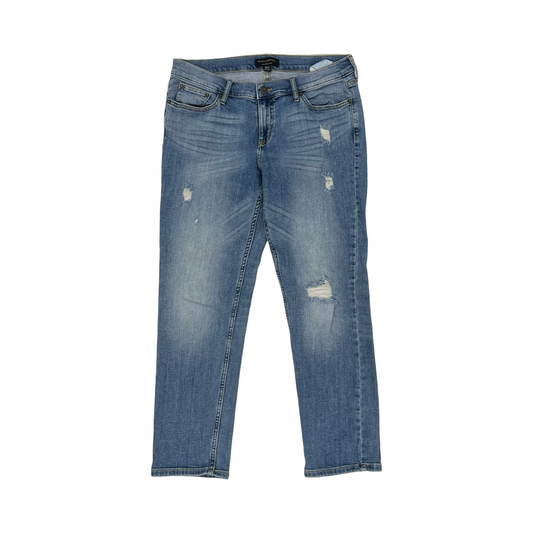 Jeans Skinny By Banana Republic In Blue Denim, Size:6