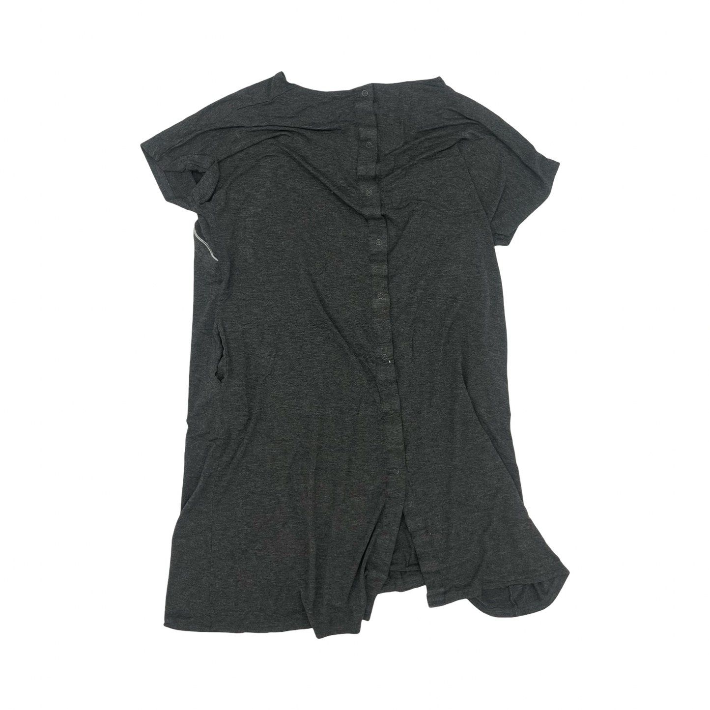 Mat Night Gown By Clothes Mentor In Grey, Size:Osfm
